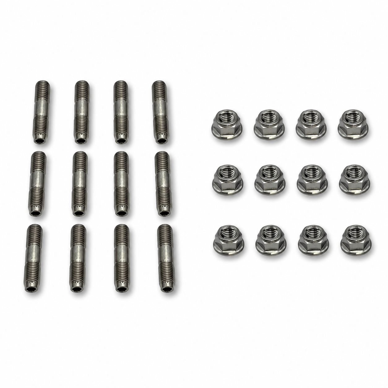 PRP Pro Series Titanium Exhaust Manifold Stud Kit - Ford Barra