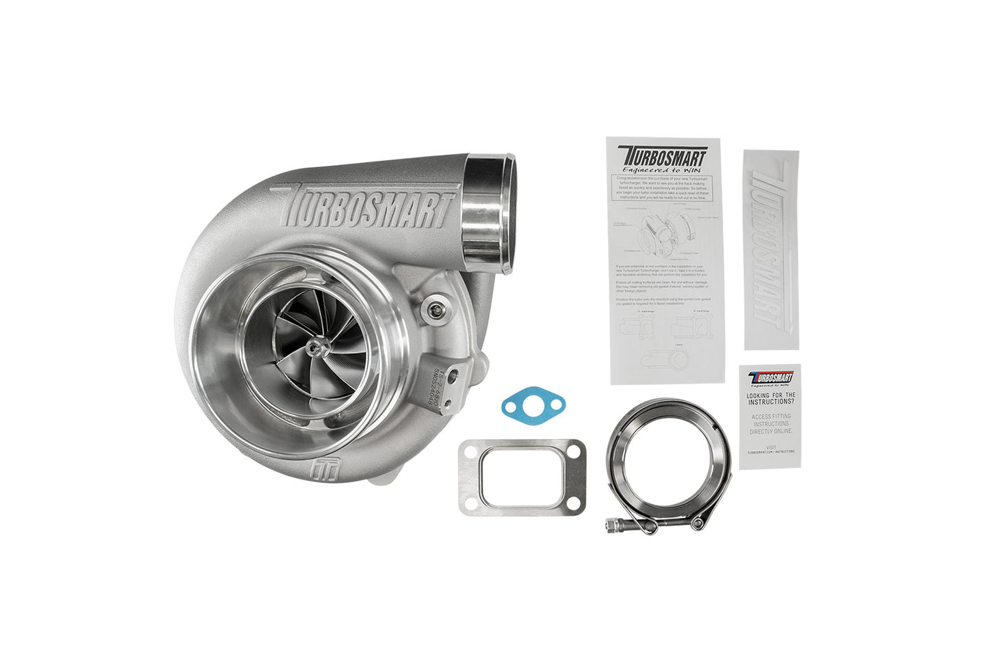TS-2 Turbocharger (Water Cooled) 6870 (Kompact) T3 1.10AR Externally Wastegated