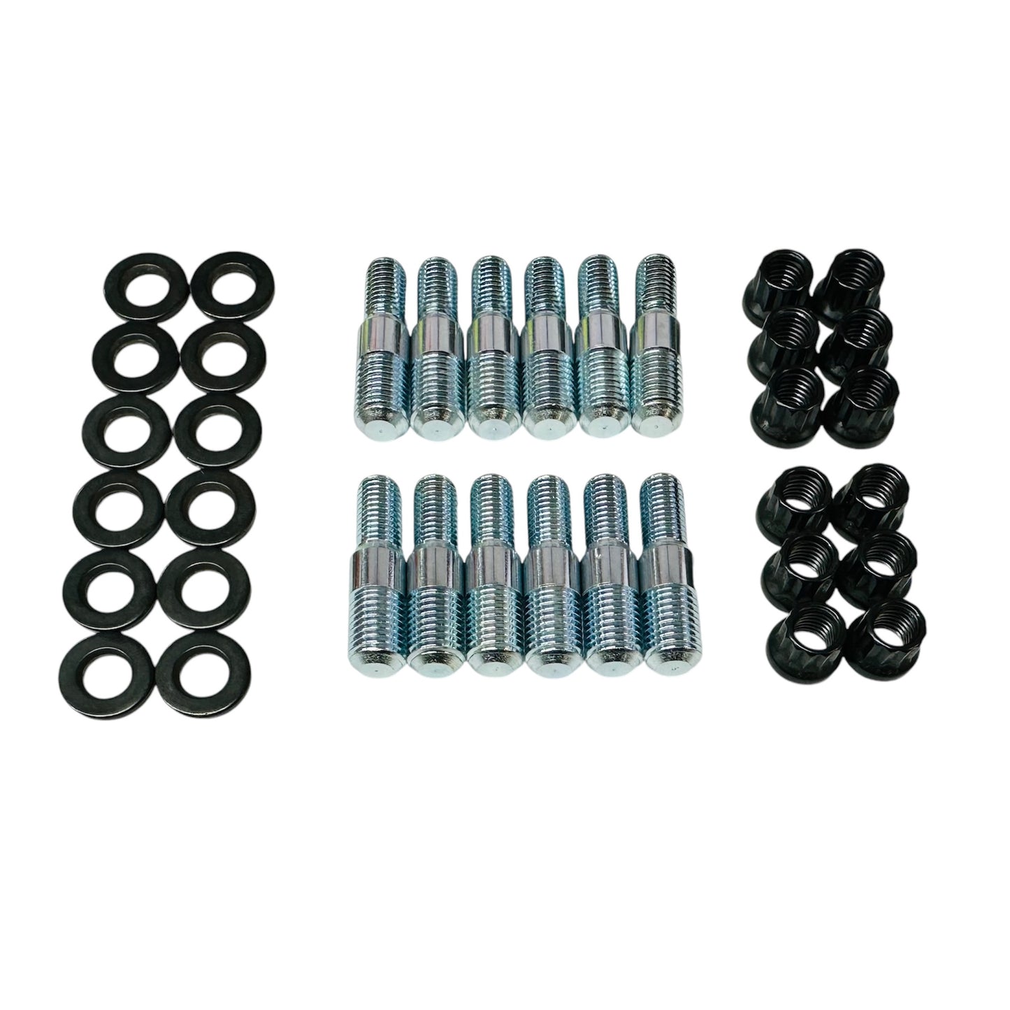 "Low Clearance" Chromoly Exhaust Manifold Stud Kit (M10x1.25 - 5/16" UNF)