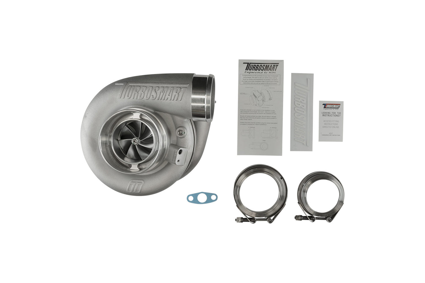 TS-1 Turbocharger 6870 (Kompact) V-Band 1.07AR Externally Wastegated
