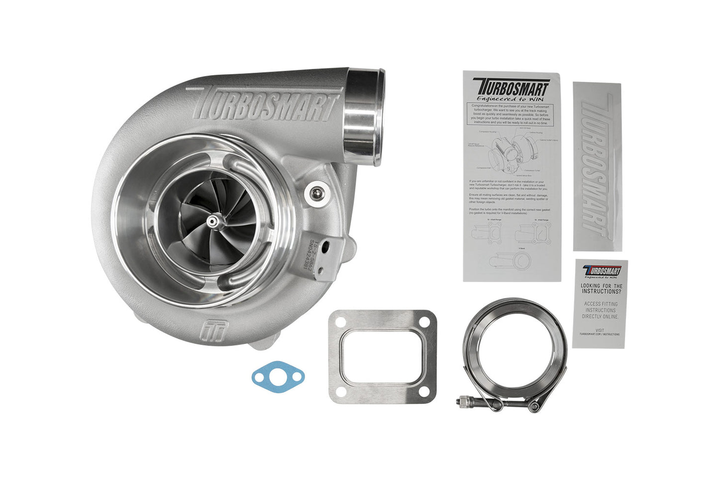 TS-2 Turbocharger (Water Cooled) 5862 T4 0.82AR Externally Wastegated