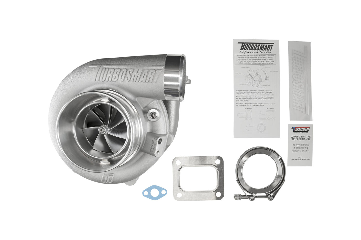 TS-2 Turbocharger (Water Cooled) 7170 (Kompact) T4 0.96AR Externally Wastegated