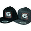 Snap Back Cap - Black and Grey