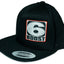 Snap Back Cap - Black and Grey