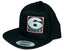 6boost Snap Back Cap - Black and Grey