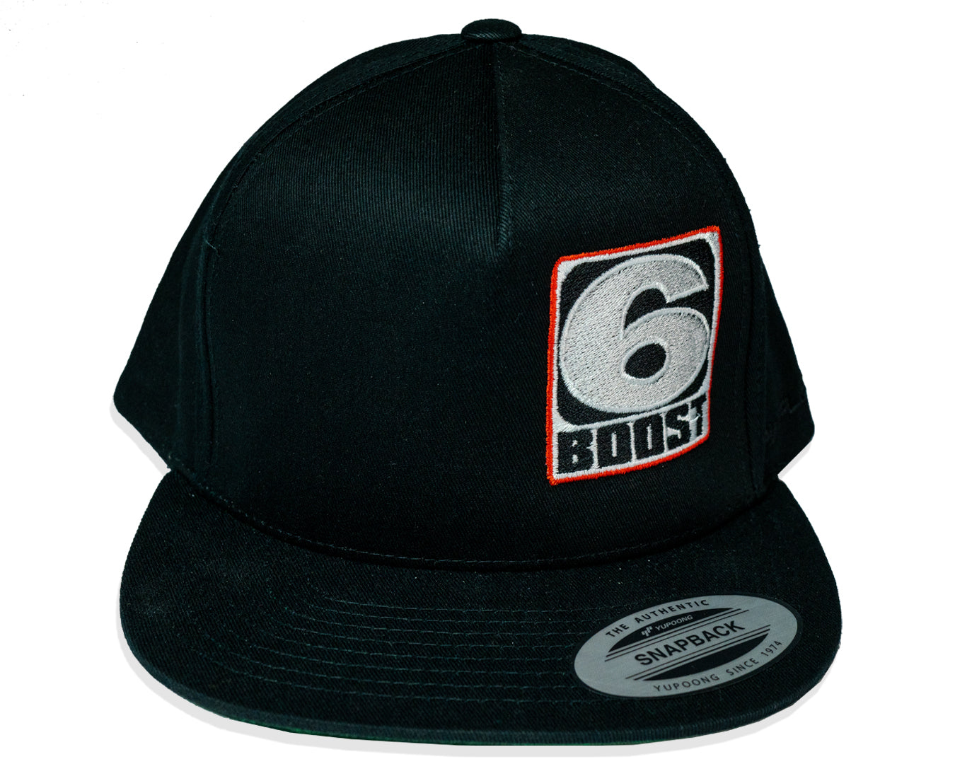 6boost Snap Back Cap - Black and Grey