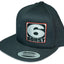 Snap Back Cap - Black and Grey