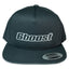 Snap Back Cap - Black and Grey